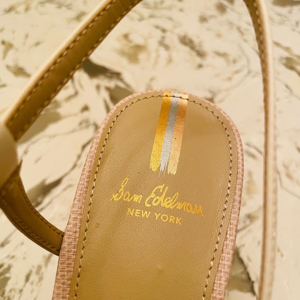 SOLD- Sam Edelman Slingback Heel Sandals - Picture 11 of 15